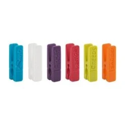 Trudeau - Wine Glass Charms Set 6pc