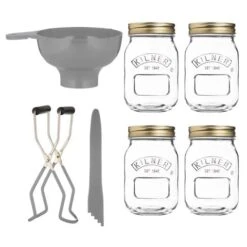 Kilner - Glass Preserving Starter Set 500ml 8pce