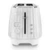 DeLonghi - Ballerina 2 Slice Toaster Opaline White -Kitchen Supplies 158192 Large