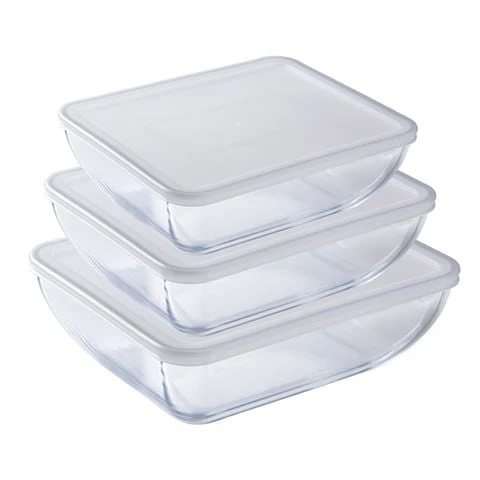 O'Cuisine - Cook, Freeze & Store Set W/Lids 6pce 3 O'Cuisine - Cook, Freeze & Store Set W/Lids 6pce