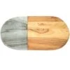 Clinq - Soiree Mango Wood & Grey Marble Cheese Board 1 Clinq - Soiree Mango Wood & Grey Marble Cheese Board -Kitchen Supplies 161823 Large