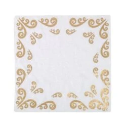 ThemisZ - Peacock Gold Napkin Set 2pce