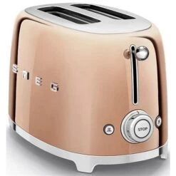 Smeg - 50's Retro 2 Slice Toaster Rose Gold TSF01RGAU