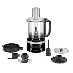 KitchenAid - KFP0921 Food Processor 9 Cup Onyx Black