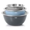 OXO - Insulated Mixing Bowl Set Stainless Steel 3pce -Kitchen Supplies 168985 Large