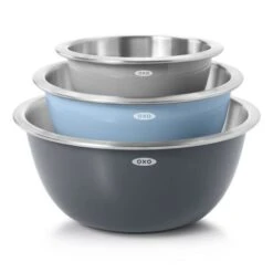 OXO - Insulated Mixing Bowl Set Stainless Steel 3pce