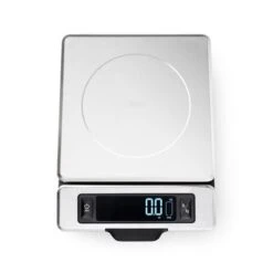 OXO - Food Scale With Pull Out Display Stainless Steel