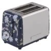 Laura Ashley - Elveden 2 Slice Toaster Blue & Silver -Kitchen Supplies 189313 Large
