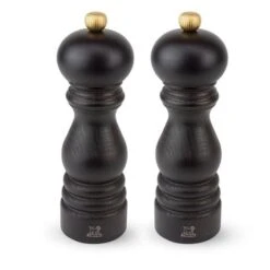 Peugeot - Paris Salt & Pepper Mill Set Chocolate 18cm 2pce