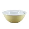 Falcon - Enamel Mixing Bowl Deluxe Yellow & White Set 3pce -Kitchen Supplies 191369 Large