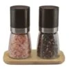 G & S - Mill W/ Pepper & Himalayan Salt Set Black 3pce 1 G & S - Mill W/ Pepper & Himalayan Salt Set Black 3pce -Kitchen Supplies 192079 Large