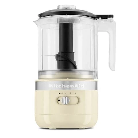KitchenAid - KFCB519 Cordless Chopper 1.18L Almond Cream 3 KitchenAid - KFCB519 Cordless Chopper 1.18L Almond Cream