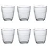 Duralex - Gigogne Clear Tumbler Set 90ml/6pce -Kitchen Supplies 193128 Large