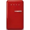 Smeg - 50's Retro Refrigerator L/H Red 135L -Kitchen Supplies 193163 Large