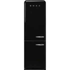 Smeg - 50's Retro Refrigerator Black L/H 331L