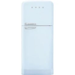 Smeg - 50's Retro Refrigerator R/H Top Mount Pastel Blue