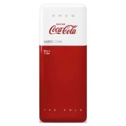 Smeg - 50's Retro Style Refrigerator R/H Iconic Coca Cola 270L