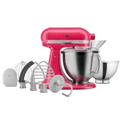 KitchenAid - KSM195 Stand Mixer (2023 Colour) Hibiscus