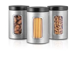 Brabantia - Canister Matte Steel Set 3pce