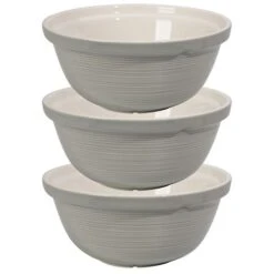 Mason Cash - William Mason Mixing Bowl Grey 29cm/4L Set 3pce