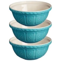 Mason Cash - Mixing Bowl Turquoise 29cm Set 3pc