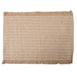 Coastal Home - Jai Cotton Jute Placemat Taupe 33x48cm