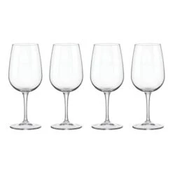Bormioli Rocco - Spazio Wine Glasses Medium 400ml Set 4pce