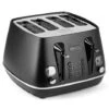 DeLonghi - Distinta Perla CTIN4003BK 4 Slice Toaster Sunset -Kitchen Supplies 447444 Large