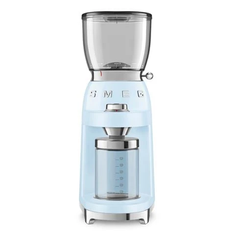 Smeg - 50's Retro Coffee Grinder CGF01PBAU Pastel Blue 3 Smeg - 50's Retro Coffee Grinder CGF01PBAU Pastel Blue