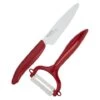 Kyocera - Ceramic Utility Knife & Peeler Red Set 2pce 1 Kyocera - Ceramic Utility Knife & Peeler Red Set 2pce -Kitchen Supplies 451524 Large