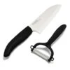 Kyocera - Ceramic Santoku Knife & Peeler Black Set 2pce 1 Kyocera - Ceramic Santoku Knife & Peeler Black Set 2pce -Kitchen Supplies 451528 Large