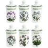 Portmeirion - Botanic Garden Herb & Spice Jars Set 6pce -Kitchen Supplies 455785 Large