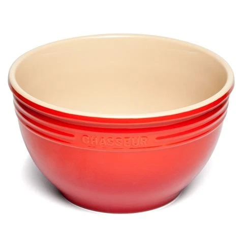Chasseur - La Cuisson Mixing Bowl Medium Red 3.5L 3 Chasseur - La Cuisson Mixing Bowl Medium Red 3.5L