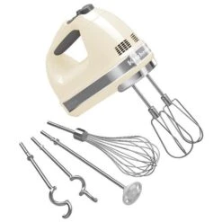 KitchenAid - KHM926 Hand Mixer 9 Speed Almond Cream
