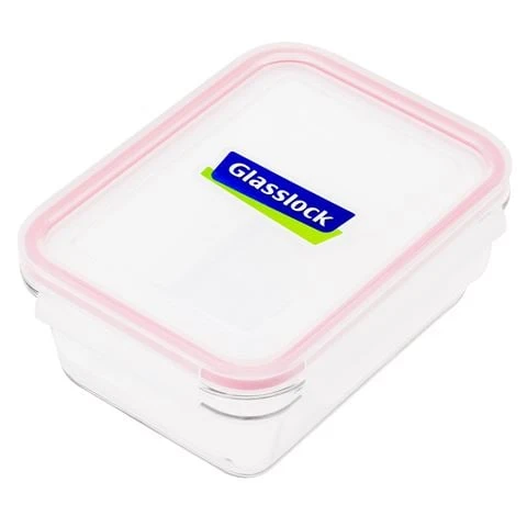Glasslock - Tempered Glass Rectangular Food Container 950ml 3 Glasslock - Tempered Glass Rectangular Food Container 950ml