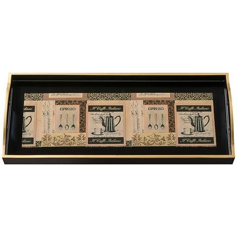Whitelaw & Newton - Caffe Italiano Lacquered Sandwich Tray 3 Whitelaw & Newton - Caffe Italiano Lacquered Sandwich Tray