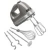 KitchenAid - KHM926 Hand Mixer 9 Speed Contour Silver -Kitchen Supplies 485391 Large
