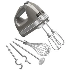 KitchenAid - KHM926 Hand Mixer 9 Speed Contour Silver