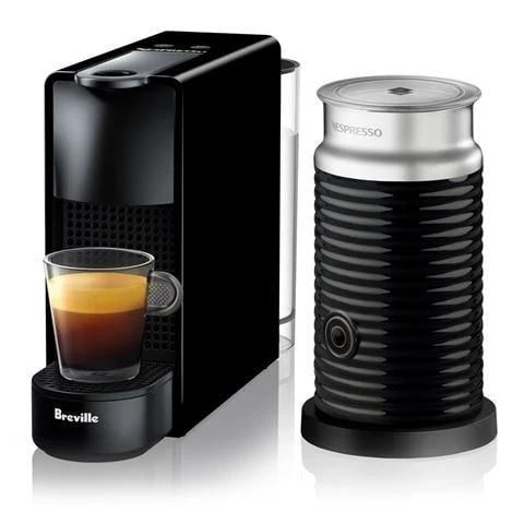 Breville - Nespresso Essenza Mini Coffee Machine Black 3 Breville - Nespresso Essenza Mini Coffee Machine Black