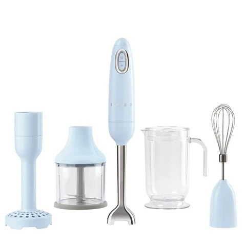 Smeg - 50's Hand Blender HBF02 Pastel Blue 3 Smeg - 50's Hand Blender HBF02 Pastel Blue