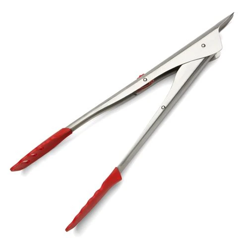Savannah - One Hand Smart Tongs Red 3 Savannah - One Hand Smart Tongs Red
