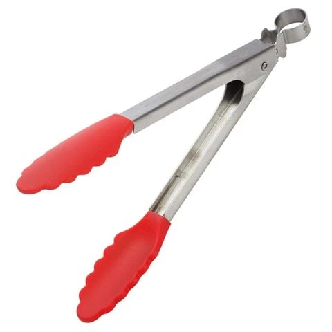 Savannah - Premium Silicone Tongs Red 18cm 3 Savannah - Premium Silicone Tongs Red 18cm