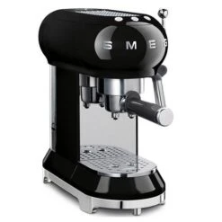 Smeg - 50's Retro Espresso Coffee Machine ECF01 Black