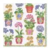 Caspari - Primroses Luncheon Napkins White 20pce 1 Caspari - Primroses Luncheon Napkins White 20pce -Kitchen Supplies 578272 Large
