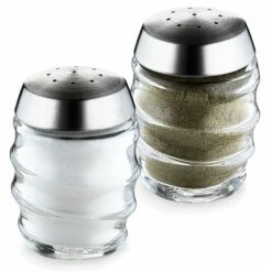 Cole & Mason - Bray Glass Salt & Pepper Shaker Set 2pce