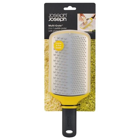Joseph Joseph - Multi-Grate 2-In-1 Paddle Grater Yellow 3 Joseph Joseph - Multi-Grate 2-In-1 Paddle Grater Yellow