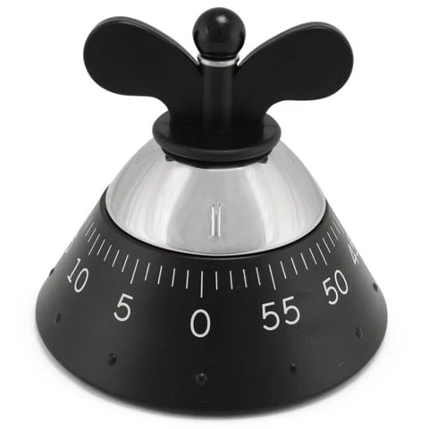 Alessi - Michael Graves Kitchen Timer Black 3 Alessi - Michael Graves Kitchen Timer Black