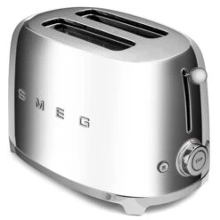 Smeg - 50's Retro 2 Slice Toaster TSF01 Chrome