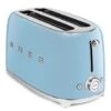 Smeg - 50's Retro 4 Slice Toaster TSF02 Pastel Blue -Kitchen Supplies 689031 Large