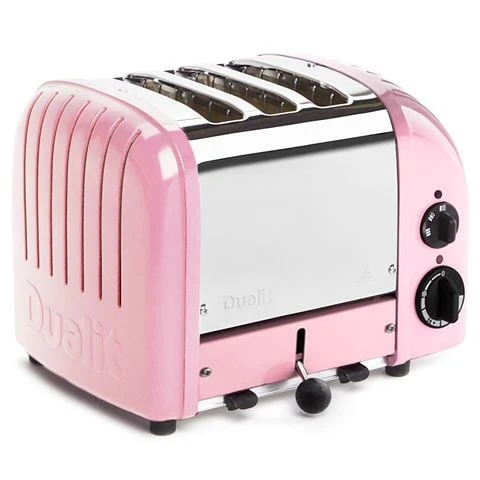 Dualit - 3 Slice Toaster DU03 Petal Pink 3 Dualit - 3 Slice Toaster DU03 Petal Pink